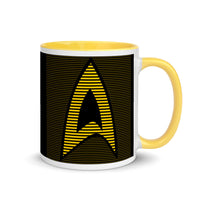 Sisko Kid Yellow Lines Blank Kaffa Mug