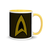 Sisko Kid Yellow Lines Blank Kaffa Mug