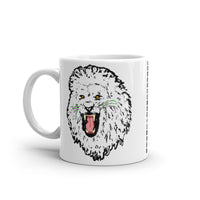 Lion Roar Black Outline Kaffa Mug